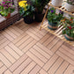Frendorf | Quadrat Ingenieur Holzfußboden Wasserabweisend Glatte Fliese für Patio Garten