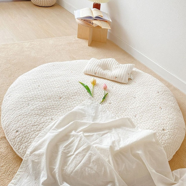 Frendorf | Bären-Stickerei Baby Krabbelmatte