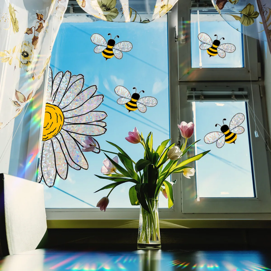 Bee Sonneneinfang-Sticker