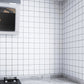 Frendorf | Moderne Peel and Stick Fliesen PVC Quadratische Tapete für Küche und Bad Splashback