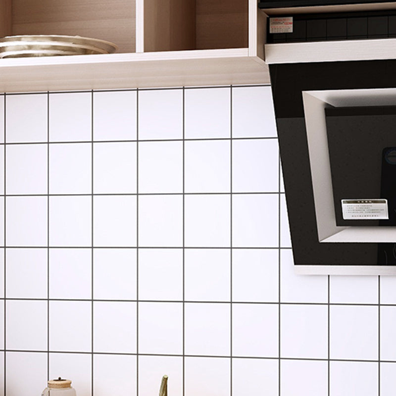 Frendorf | Moderne Peel and Stick Fliesen PVC Quadratische Tapete für Küche und Bad Splashback