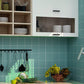 Frendorf | Moderne Peel and Stick Fliesen PVC Quadratische Tapete für Küche und Bad Splashback