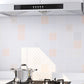 Frendorf | Moderne Peel and Stick Fliesen PVC Quadratische Tapete für Küche und Bad Splashback
