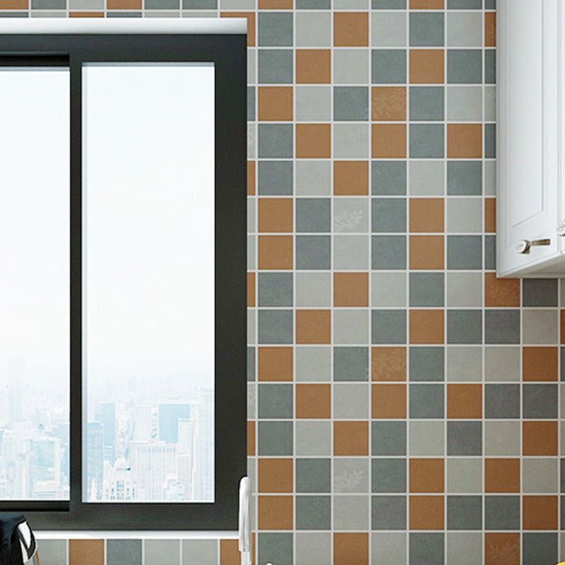 Frendorf | Moderne Peel and Stick Fliesen PVC Quadratische Tapete für Küche und Bad Splashback