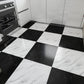 Frendorf | Peel and Stick Vinylboden Niedrigglänzender PVC-Boden mit Marmorlook