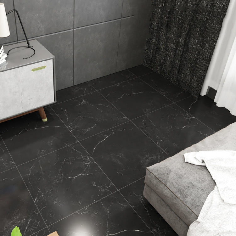 Frendorf | Peel and Stick Vinylboden Niedrigglänzender PVC-Boden mit Marmorlook