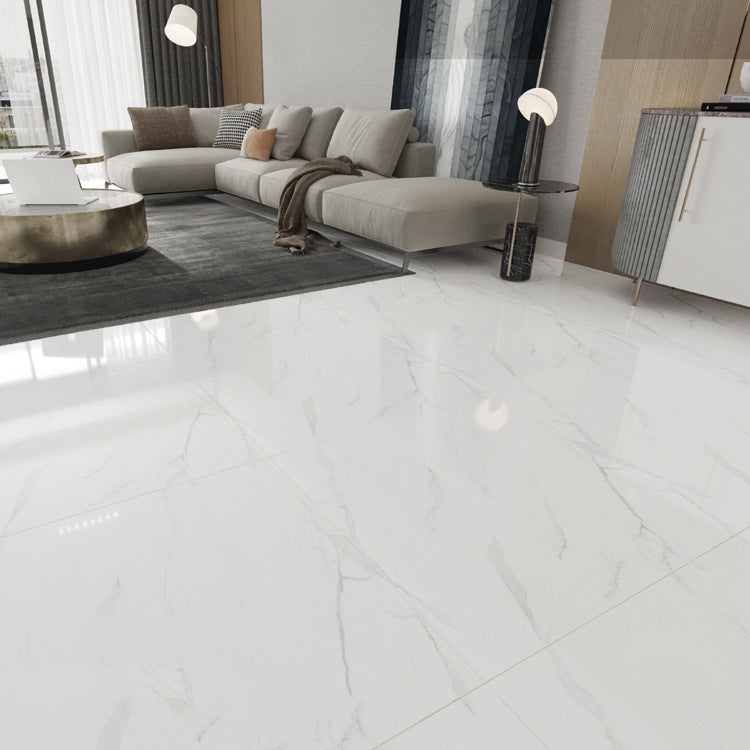 Frendorf | Peel and Stick Vinylboden Niedrigglänzender PVC-Boden mit Marmorlook