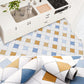Frendorf | Modernes PVC-Boden Geometrisches Muster Peel and Stick Vinyl-Planke Boden