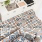 Frendorf | Modernes PVC-Boden Geometrisches Muster Peel and Stick Vinyl-Planke Boden