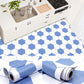 Frendorf | Modernes PVC-Boden Geometrisches Muster Peel and Stick Vinyl-Planke Boden