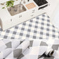Frendorf | Modernes PVC-Boden Geometrisches Muster Peel and Stick Vinyl-Planke Boden