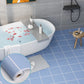 Frendorf | Modern Vinylplanken Peel and Stick Gitterdruck PVC-Bodenbelag für das Badezimmer