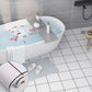 Frendorf | Modern Vinylplanken Peel and Stick Gitterdruck PVC-Bodenbelag für das Badezimmer