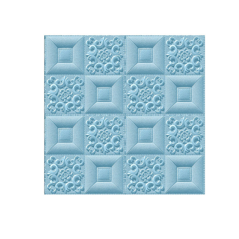 Frendorf | Modernes Zinn-Rückwandverkleidung Glatte Wand Decke XPE Baumwolle Set von 1