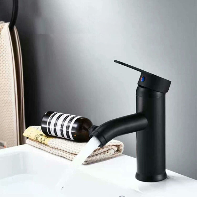 Frendorf | Moderner Waschbeckenarmatur Edelstahl Becken Waschtischarmatur für Badezimmer