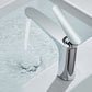 Frendorf | Luxus 1 Griff Waschbecken Badezimmer Wasserhahn Rund Messing Waschbecken Wasserhahn mit Wasserschlauch