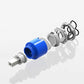Frendorf | Luxus 1 Griff Waschbecken Badezimmer Wasserhahn Rund Messing Waschbecken Wasserhahn mit Wasserschlauch