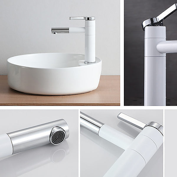 Frendorf | Glam Style Wasserhahn Einzelhebelgriff Waschbecken Wasserhahn für das Badezimmer