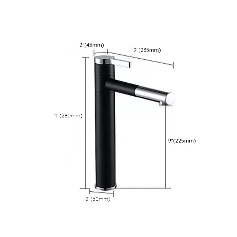 Frendorf | Glam Style Wasserhahn Einzelhebelgriff Waschbecken Wasserhahn für das Badezimmer