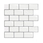 Frendorf | Mosaikfliese Peel & Stick Fliese PVC Küchenrückwand Peel and Stick Wandfliese