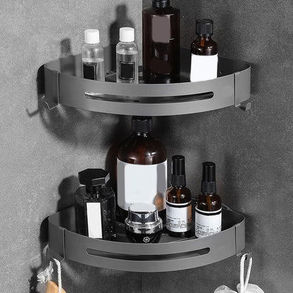 Frendorf | Modernes Badezimmer-Hardware-Set aus Edelstahl Mattgrau Bademantelhaken/Handtuchstange