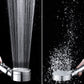 Frendorf | Zeitgenössischer Handheld Duschkopf Rund 3 Einstellungs Spraykopf in Silber