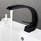 Frendorf | 17 cm Hoher Waschbeckenarmatur Luxus 1 Loch Waschbeckenarmatur Kubische Badezimmerarmatur