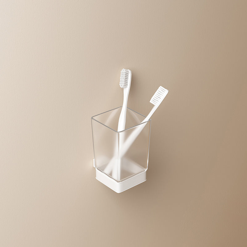 Frendorf | Modernes Weißes Badezimmerzubehörset Edelstahl Bad Hardware Set