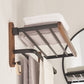 Frendorf | Modernes Badezimmerzubehör-Set Aluminium & Holz Badbeschläge Set