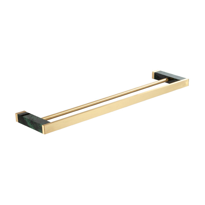 Frendorf | Golden Bath Hardware Set Messing & Marmor Badezimmer Zubehör Set