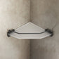 Frendorf | Modernes Badezimmerzubehör Set Badregal Handtuchhalter Schwarzes Badezimmerzubehör Set