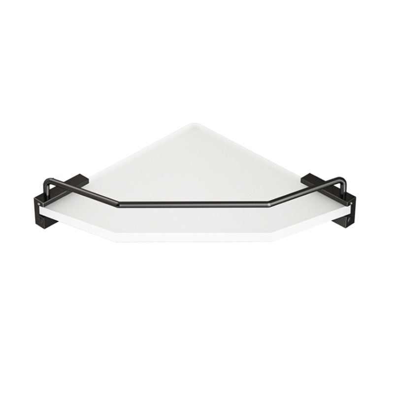 Frendorf | Modernes Badezimmerzubehör Set Badregal Handtuchhalter Schwarzes Badezimmerzubehör Set