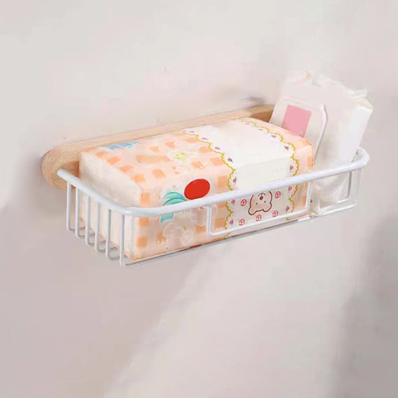 Frendorf | Weißes Badezimmer Set Massivholz & Aluminium Badezimmerzubehör einzeln oder als Set