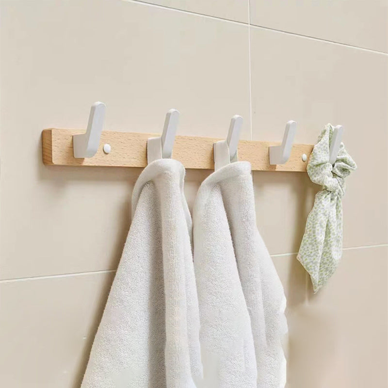 Frendorf | Weißes Badezimmer Set Massivholz & Aluminium Badezimmerzubehör einzeln oder als Set
