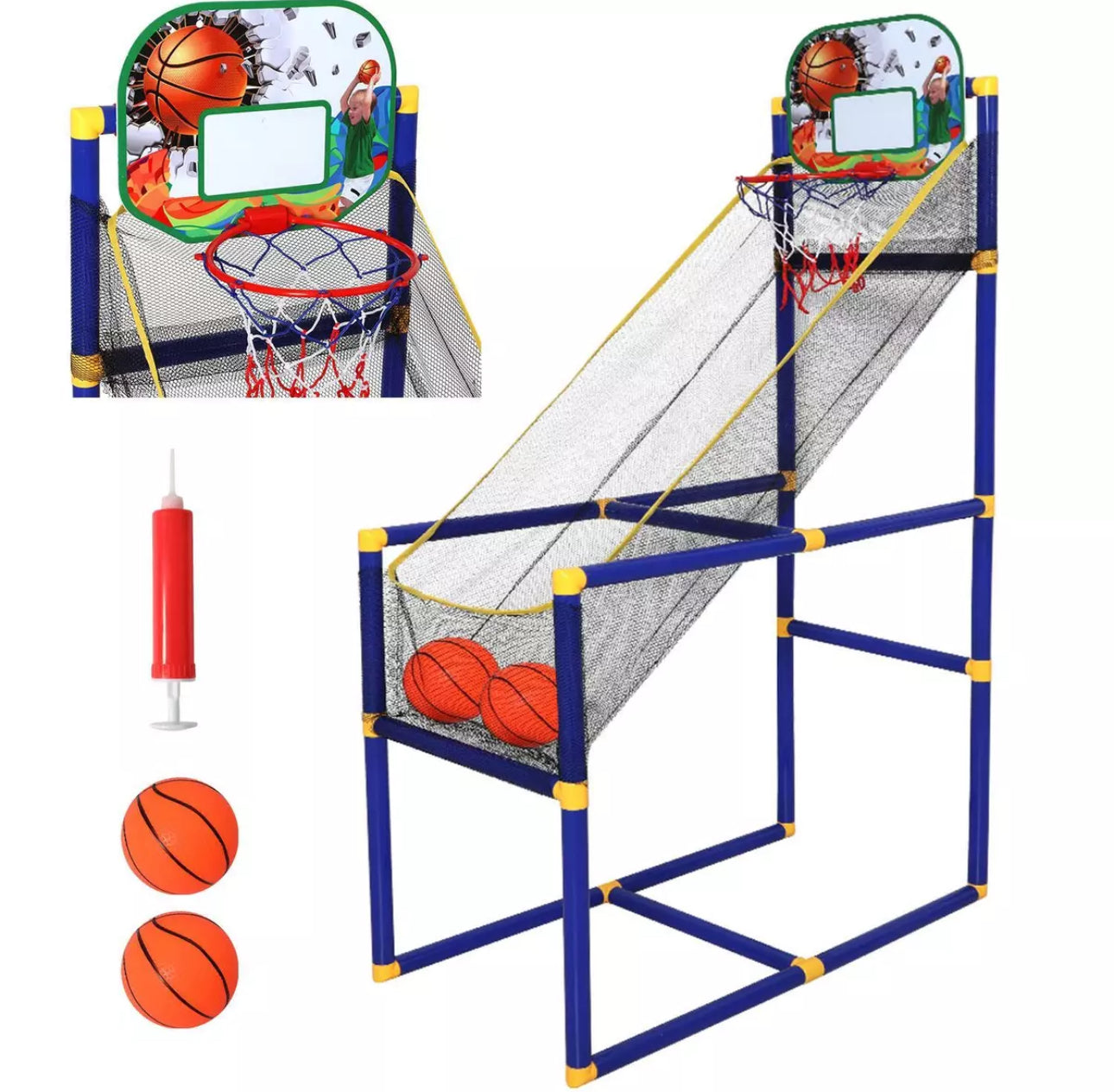 Frendorf | Basketball-Set für Kinder für drinnen und draußen
