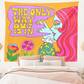 Retro Groovy Wandteppich