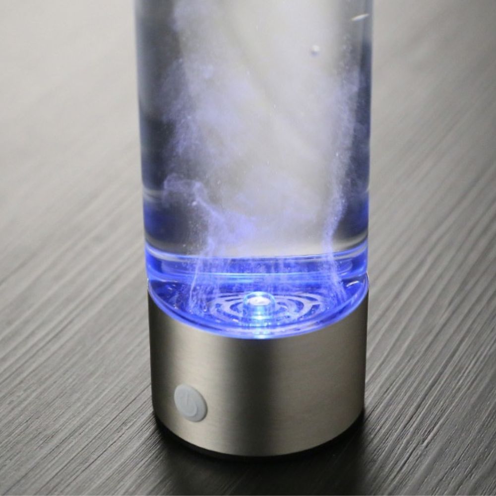 Wasserstoff-Wasserflasche