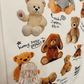 Kollektion von Teddys Wandteppich