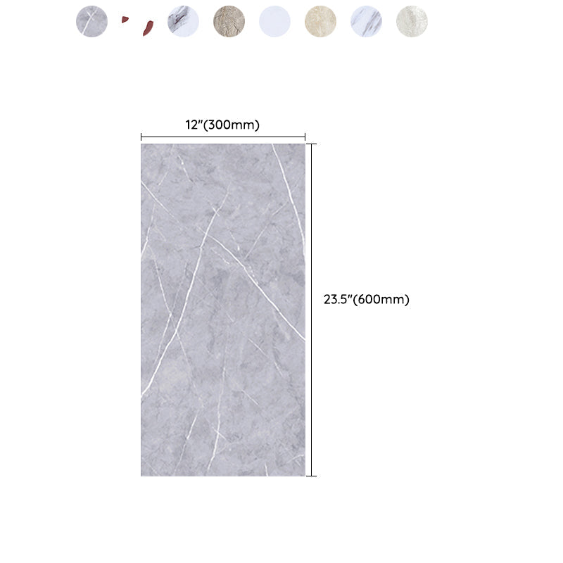Frendorf | 12" X 23" PVC rechteckige Peel & Stick U-Bahn Fliesen Küche und Badezimmer