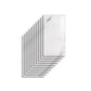 Frendorf | 10er Pack PVC Rechteckige Peel & Stick U-Bahnfliese Küche und Bad