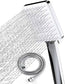 Frendorf | Klassische Handheld Duschkopf Standard Runde Duschköpfe in Silber