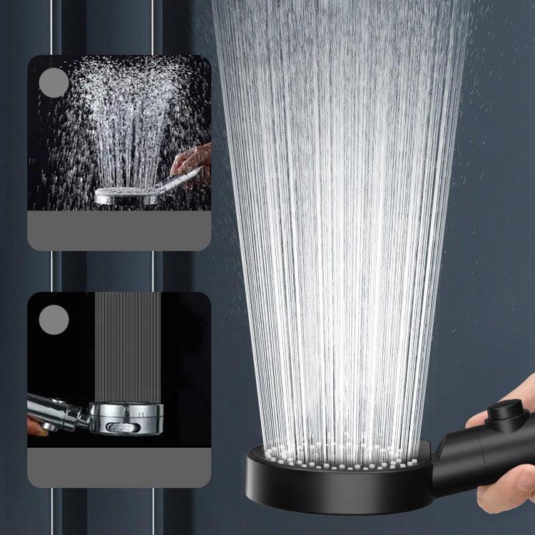 Frendorf | Moderner Handheld Supercharged Duschkopf Runder Turbo Sprühkopf