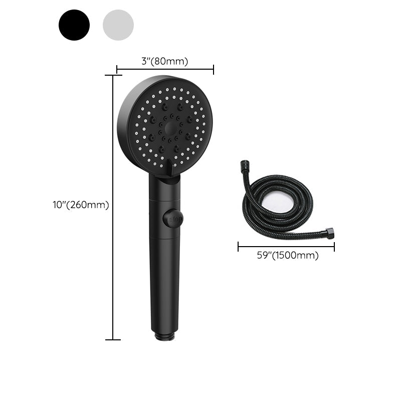 Frendorf | Moderner Handheld Supercharged Duschkopf Runder Turbo Sprühkopf