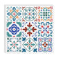 Frendorf | Mosaikfliesen zum Abziehen und Aufkleben Moderne Stil Tapete mit quadratischer Form