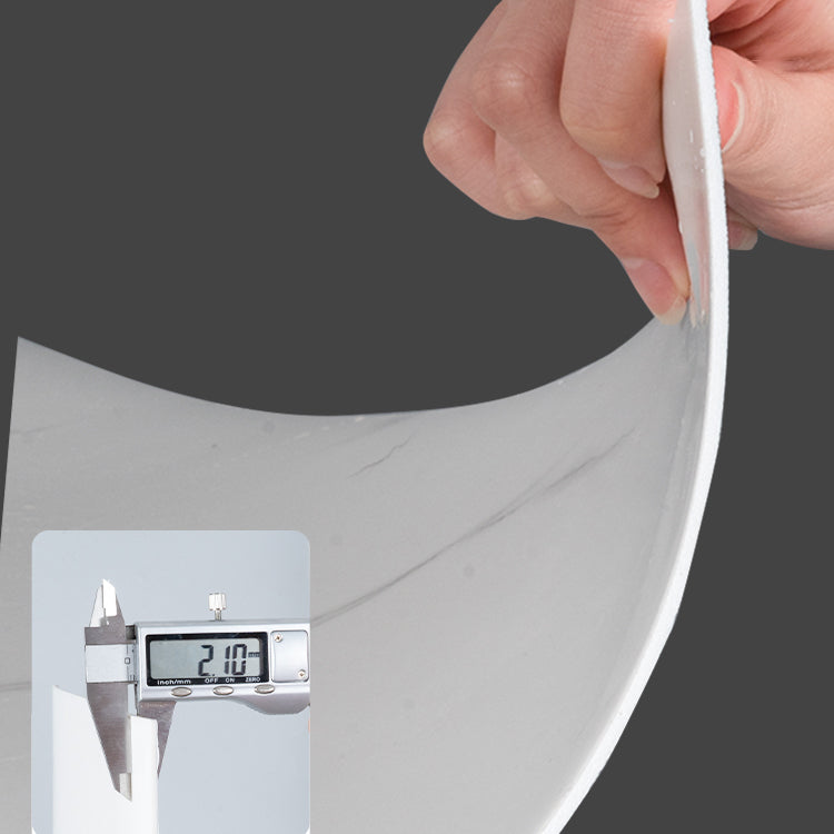 Frendorf | 10er Pack 12" X 23" PVC rechteckige Peel & Stick Feldfliese Küche und Badezimmer Rückenverkleidung