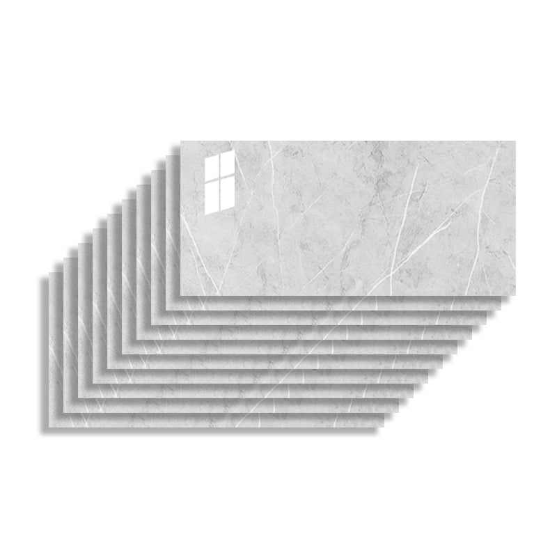 Frendorf | 10er Pack 12" X 23" PVC rechteckige Peel & Stick Feldfliese Küche und Badezimmer Rückenverkleidung