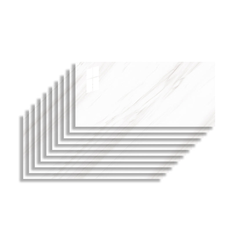 Frendorf | 10er Pack 12" X 23" PVC rechteckige Peel & Stick Feldfliese Küche und Badezimmer Rückenverkleidung