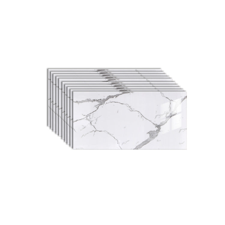 Frendorf | 10er-Pack PVC rechteckige Peel and Stick Fliesen Küche und Badezimmer Rückwand