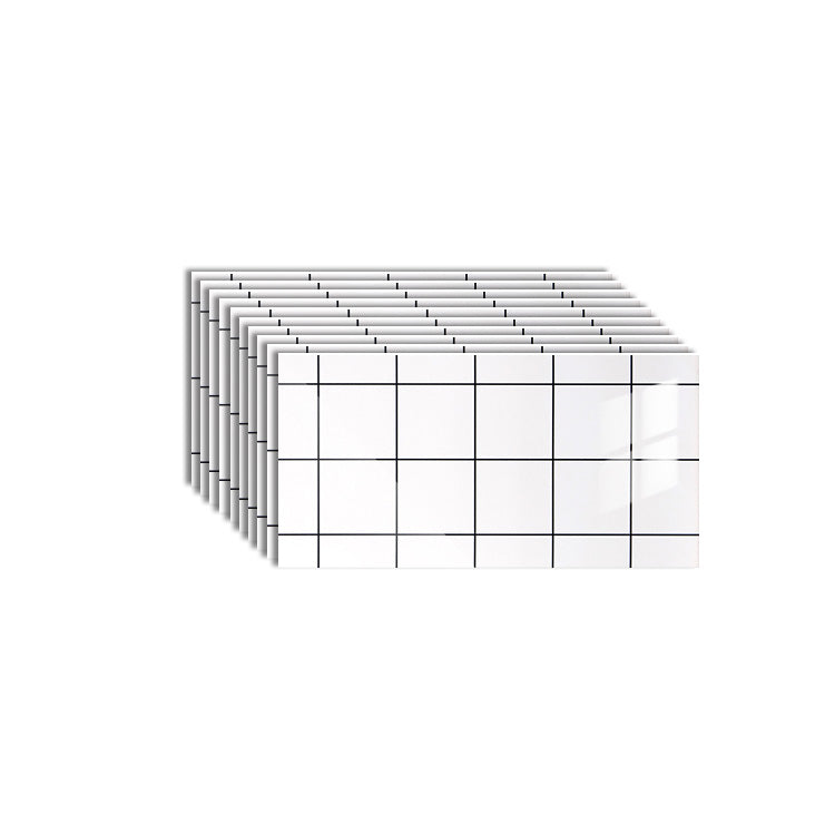 Frendorf | 10er-Pack PVC rechteckige Peel and Stick Fliesen Küche und Badezimmer Rückwand