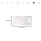 Frendorf | 10er-Pack PVC rechteckige Peel and Stick Fliesen Küche und Badezimmer Rückwand